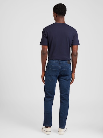 JACK & JONES Tapered Jeans 'JJIMIKE JJORIGINAL' in Blau