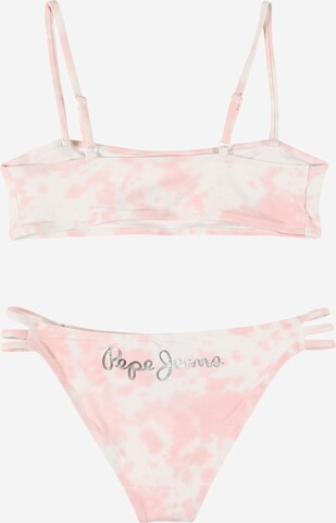 Pepe Jeans Bandeau Bikini 'Laila' in Pink