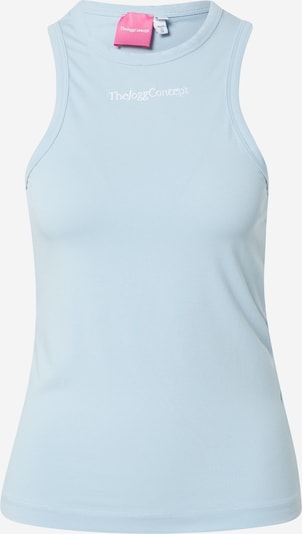 Top 'SIMONA' The Jogg Concept pe albastru deschis / alb, Vizualizare produs