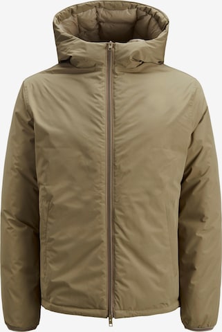 JACK & JONES Between-Season Jacket 'Blukane' in Brown: front