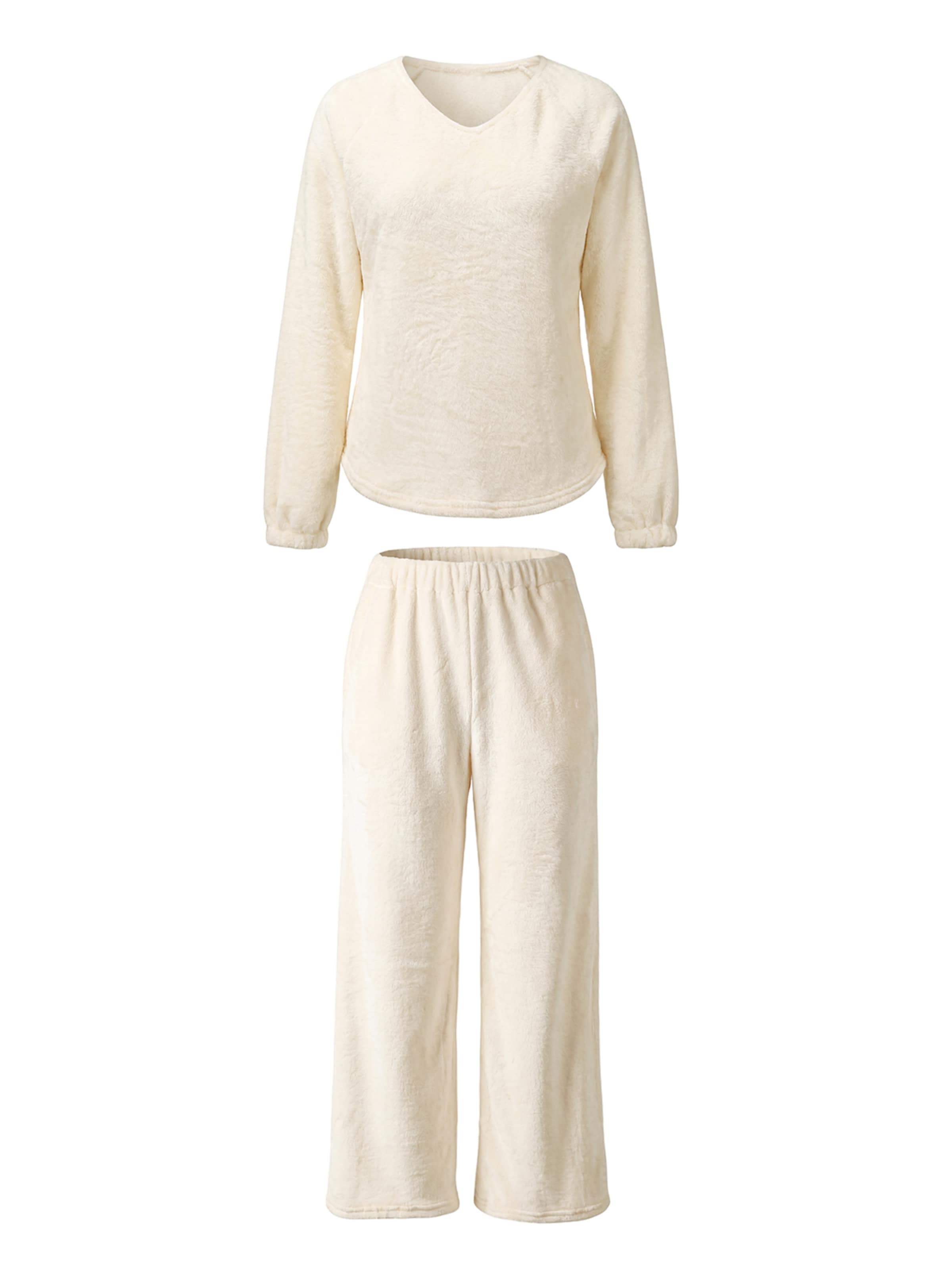 Pyjama Imily Bela en beige : devant