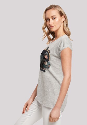 F4NT4STIC T-Shirt 'Phantastische Tierwesen Baby Nifflers' in Grau