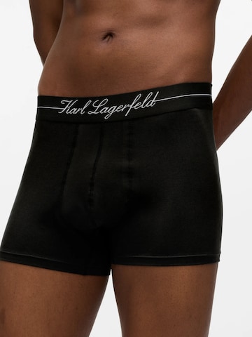 Boxer 'Hotel Karl' di Karl Lagerfeld in blu: frontale