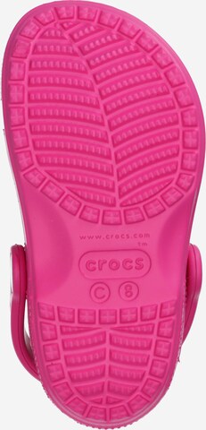 Chaussures ouvertes Crocs en rose