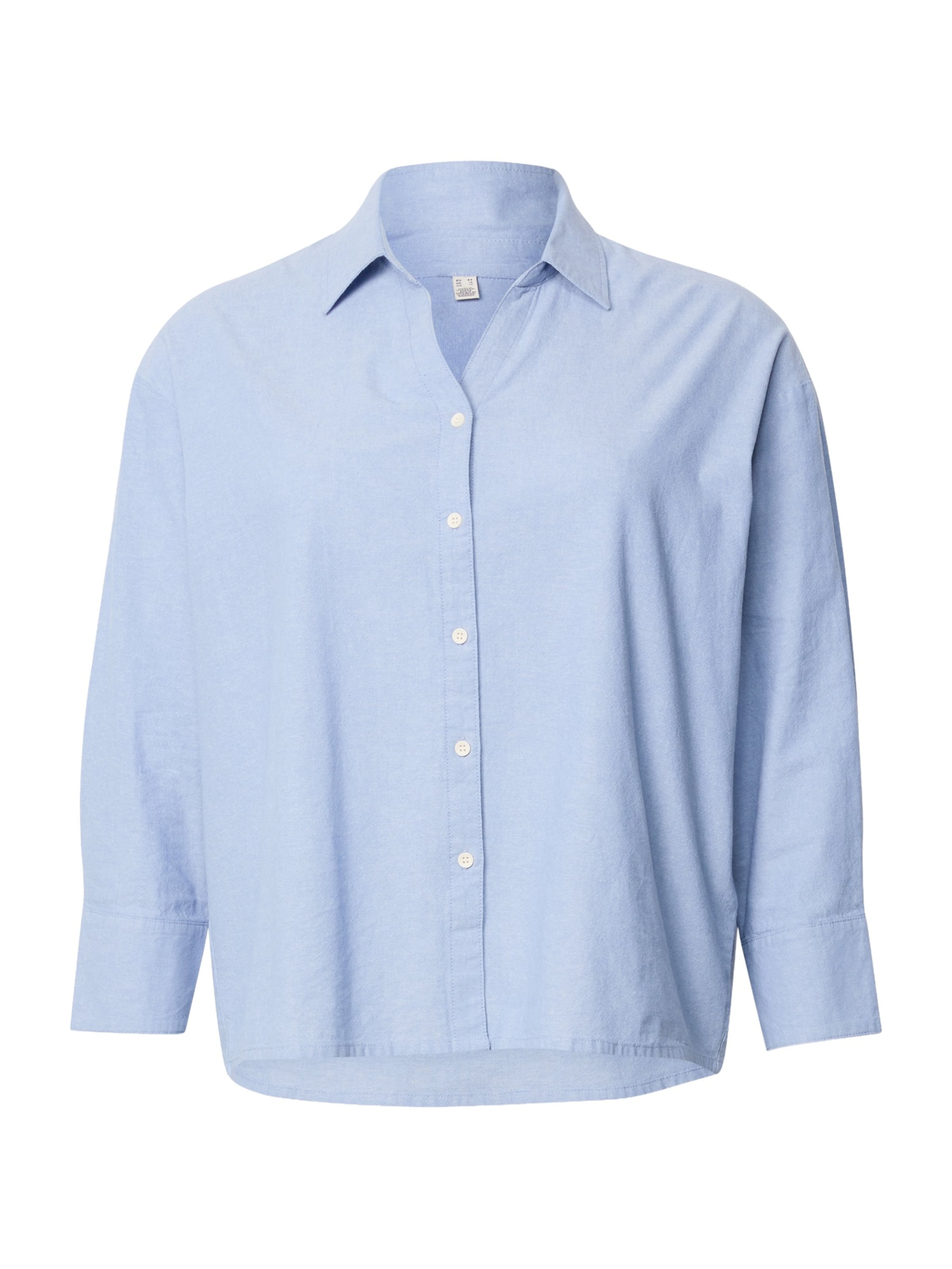 Chemisier Vero Moda Curve en bleu : devant