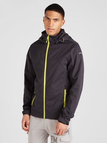 ICEPEAK Outdoorjacke 'BIGGS' in Grau: predná strana