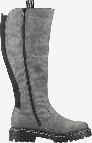 Bottes Rieker en gris