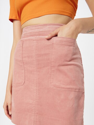 ICHI Spódnica w kolorze różowy