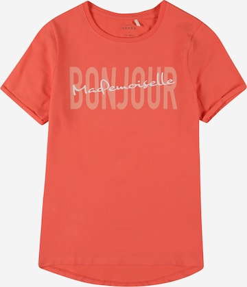 NAME IT T-shirt 'VIX' i orange: framsida
