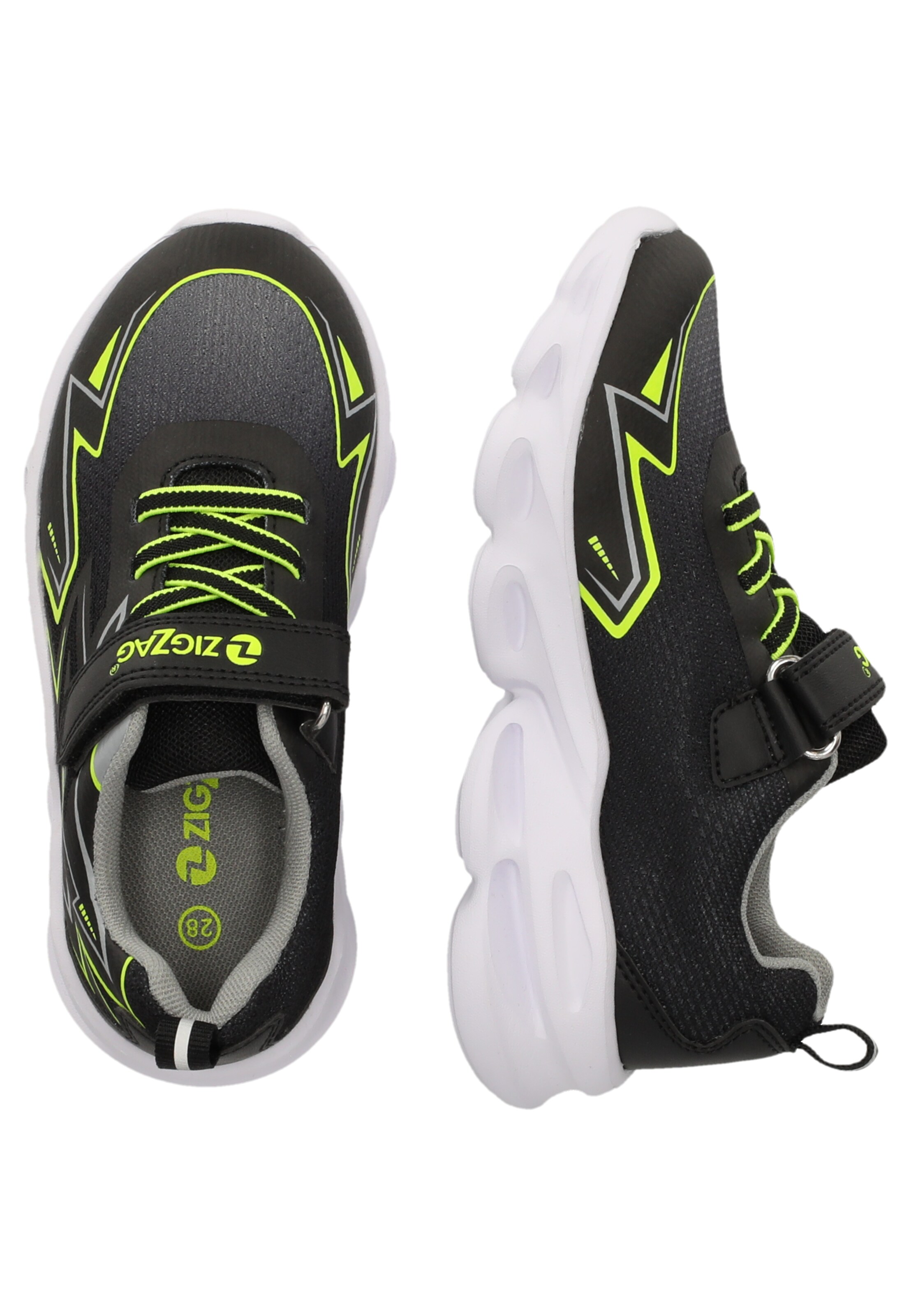 ZigZag Sneakers 'Ignis' in Grey