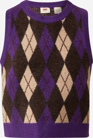 LEVI'S ® Sweater 'Deja Vu Sweater Vest' in Purple: front