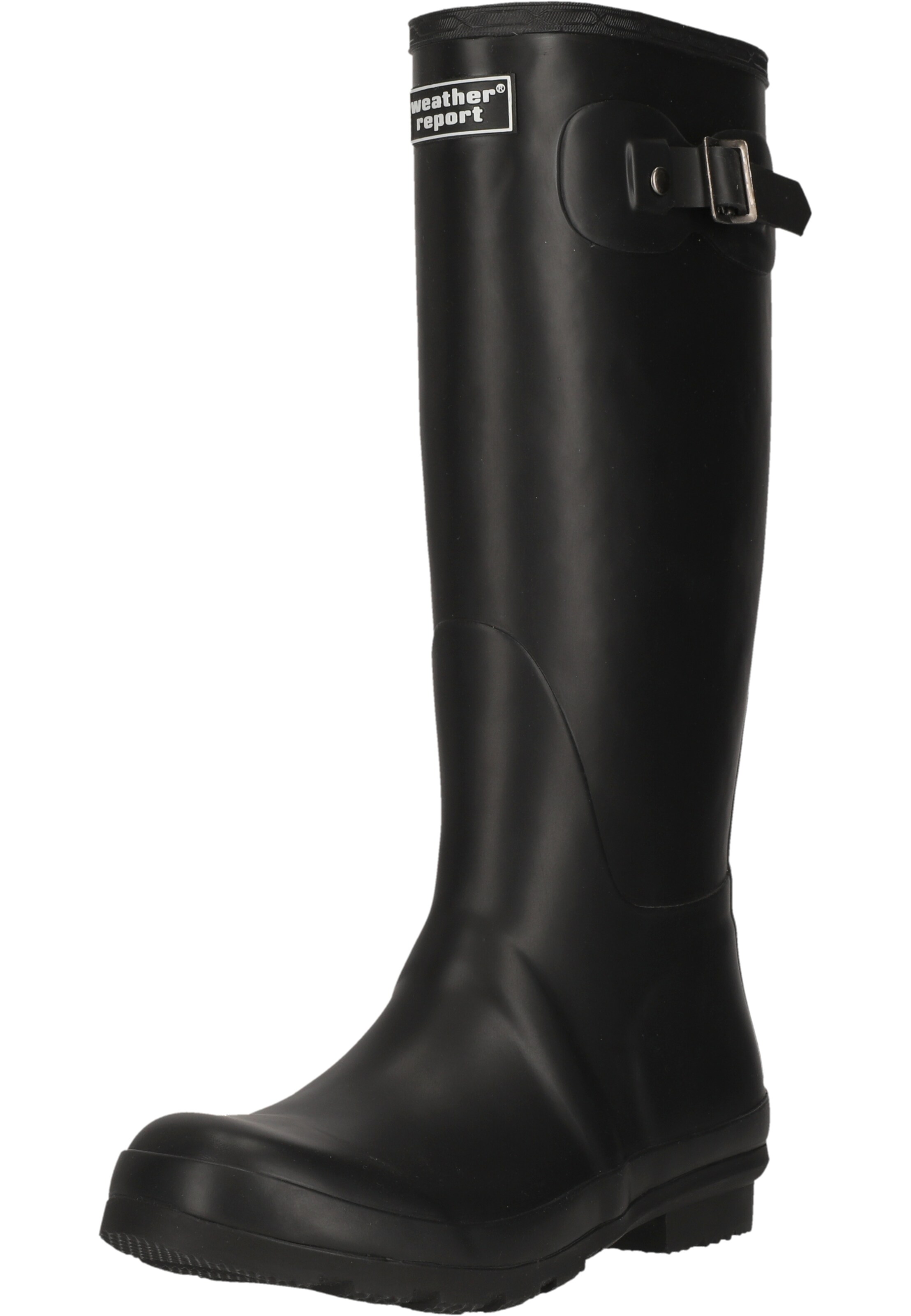 Weather Report Rubber Boots 'Homebush' in Black: front