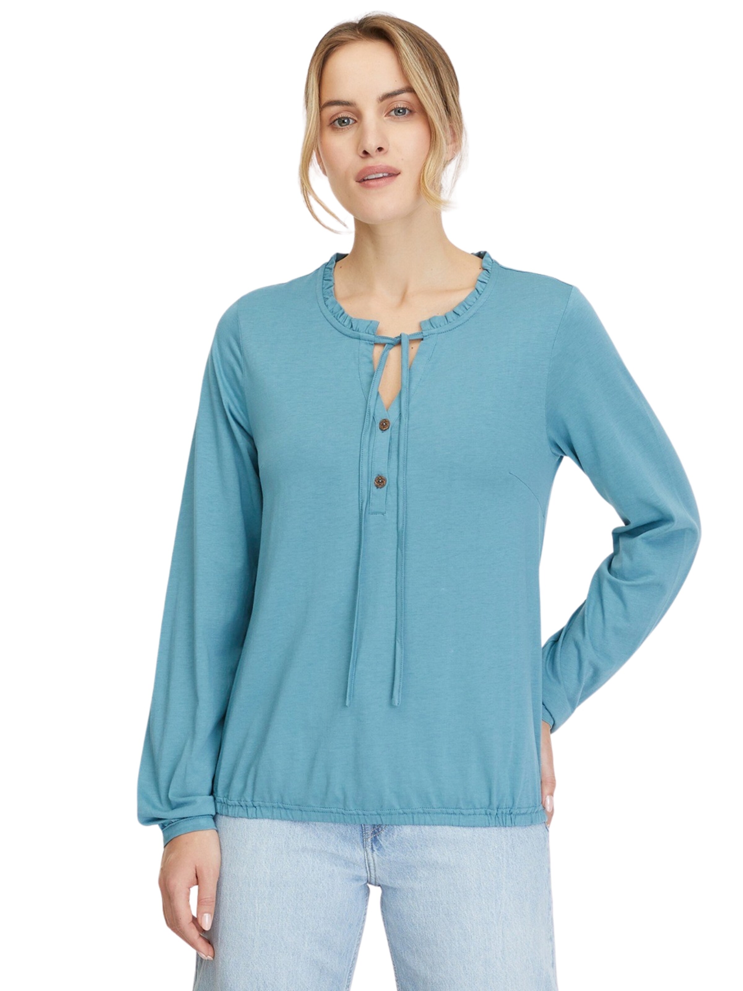 Ragwear Shirt 'Onelia Org' in Blue: front