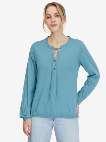 Ragwear Shirt 'Onelia Org' in Blau: Vorderseite