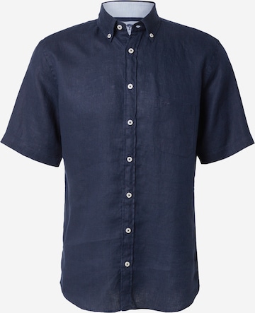 Cămașă de la FYNCH-HATTON pe albastru: față