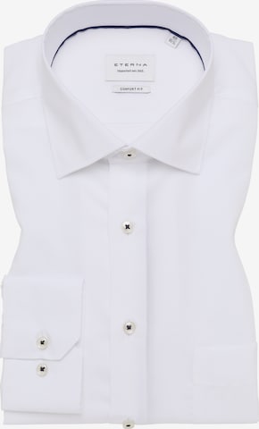 ETERNA Button Up Shirt in White: front