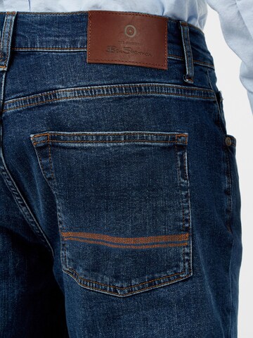 Ben Sherman Regular Jeans 'Straight Stonewash Jean' in Blauw