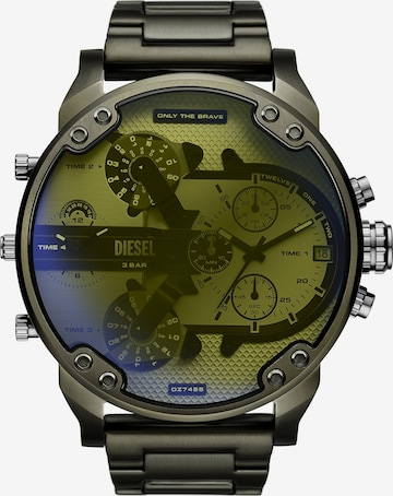 DIESEL Digitaluhr in Grün: Vorderseite