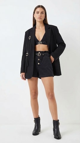 Hoermanseder Top 'Amalia' in Zwart