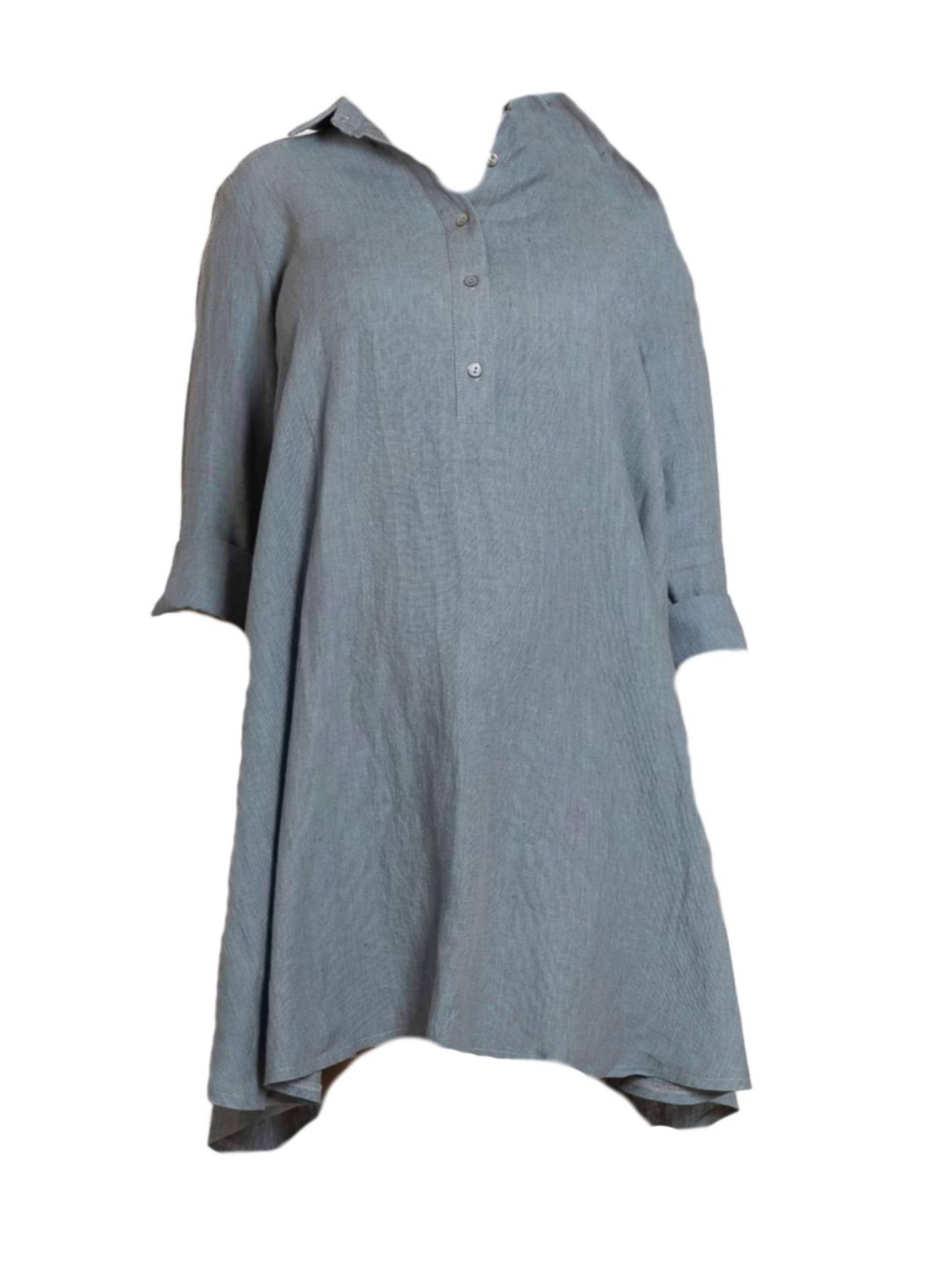 Tunica 'Primrose' di Nikka Place in blu: frontale