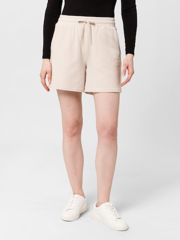 Les Lunes Loose fit Trousers 'Bonnie' in Beige: front