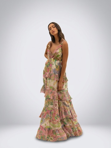Robe 'Ingrid' Miss June en mélange de couleurs
