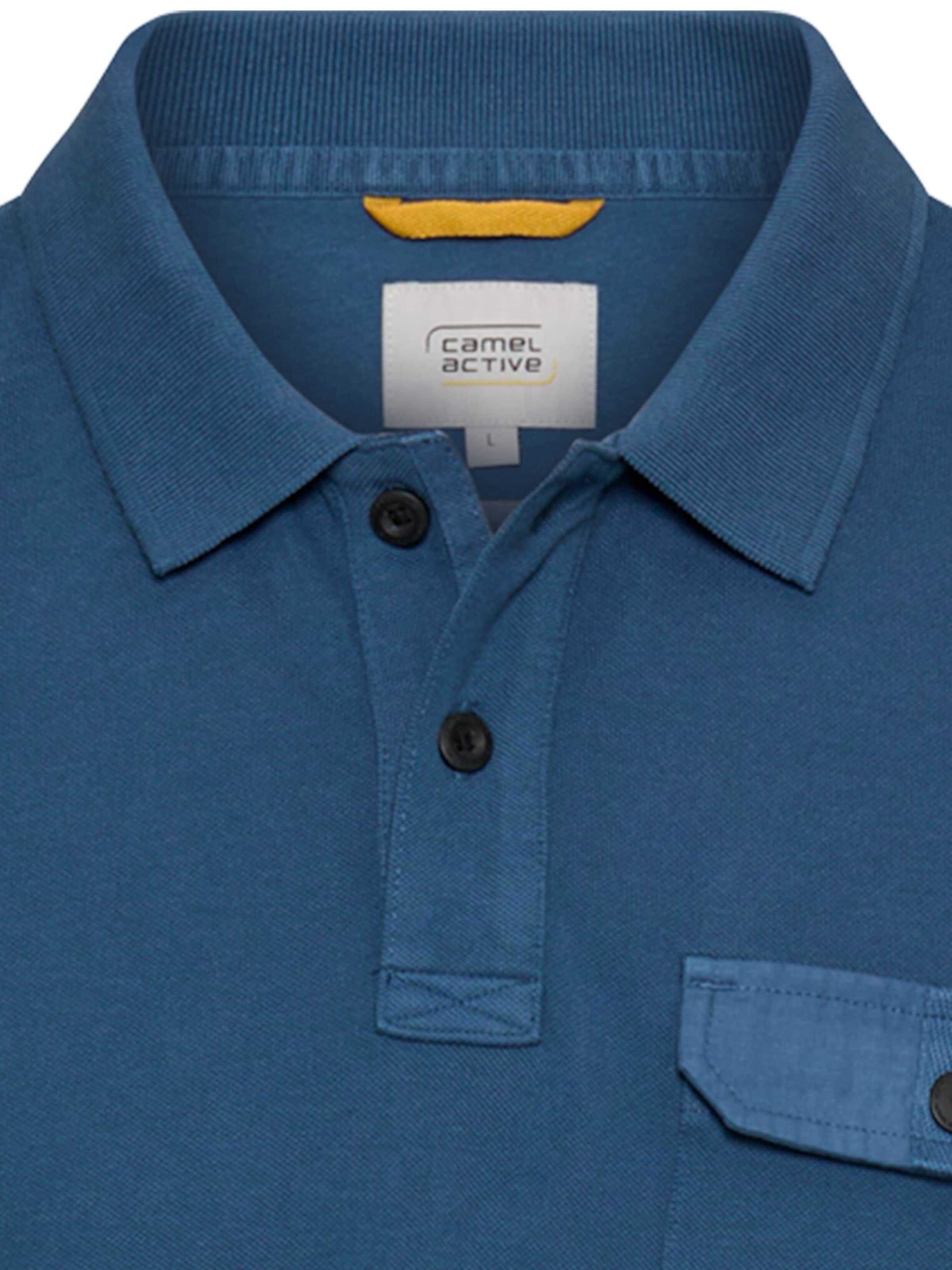 CAMEL ACTIVE Shirt in Blue