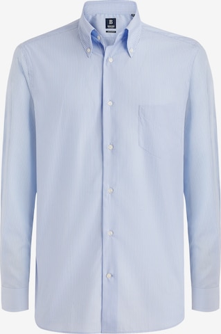 Boggi Milano Regular fit Button Up Shirt in Blue: front