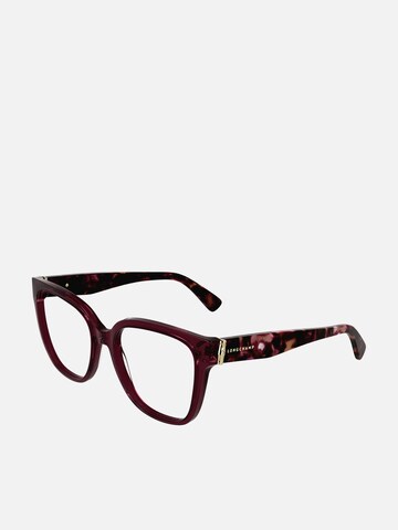 Longchamp Sunglasses 'Longchamp LO2745 N Transparent rose/havana 54/17/140 WOMAN Eyewear Frame' in Red: front