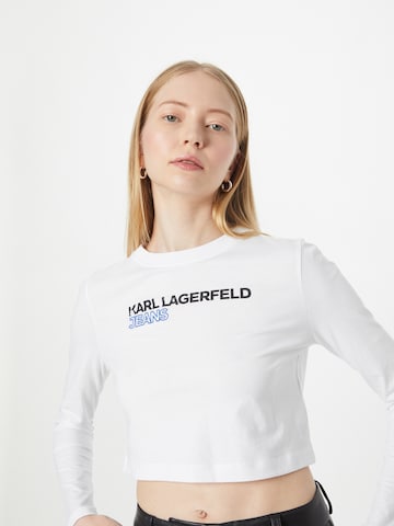 KARL LAGERFELD JEANS Póló - fehér