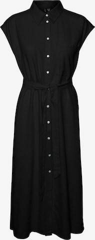 VERO MODA Blusenkleid in Schwarz: predná strana