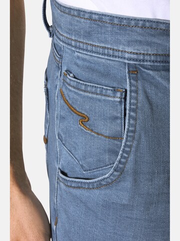 Jan Vanderstorm Tapered Jeans ' Hemal ' in Blauw