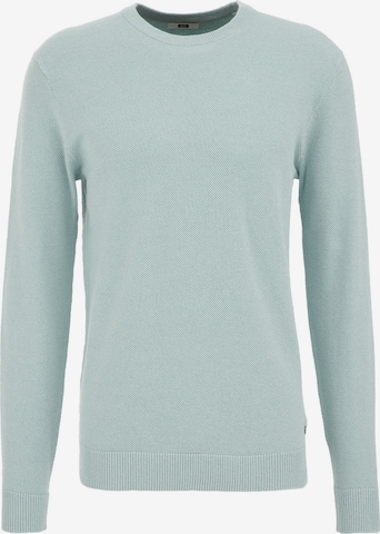 Pull-over WE Fashion en bleu : devant