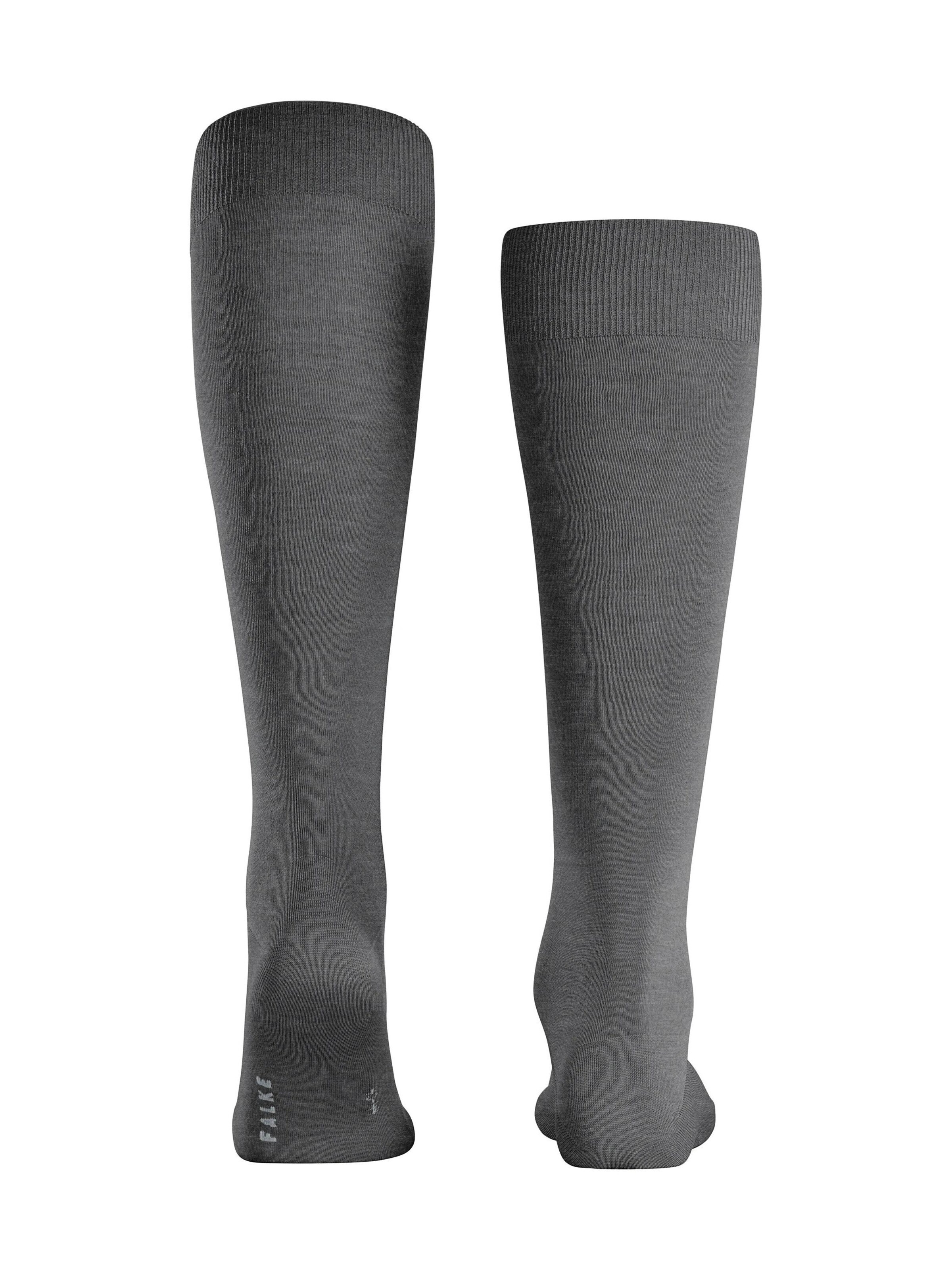 FALKE Kniestrümpfe 'ClimaWool'‌‌‌‌‌ in Grau