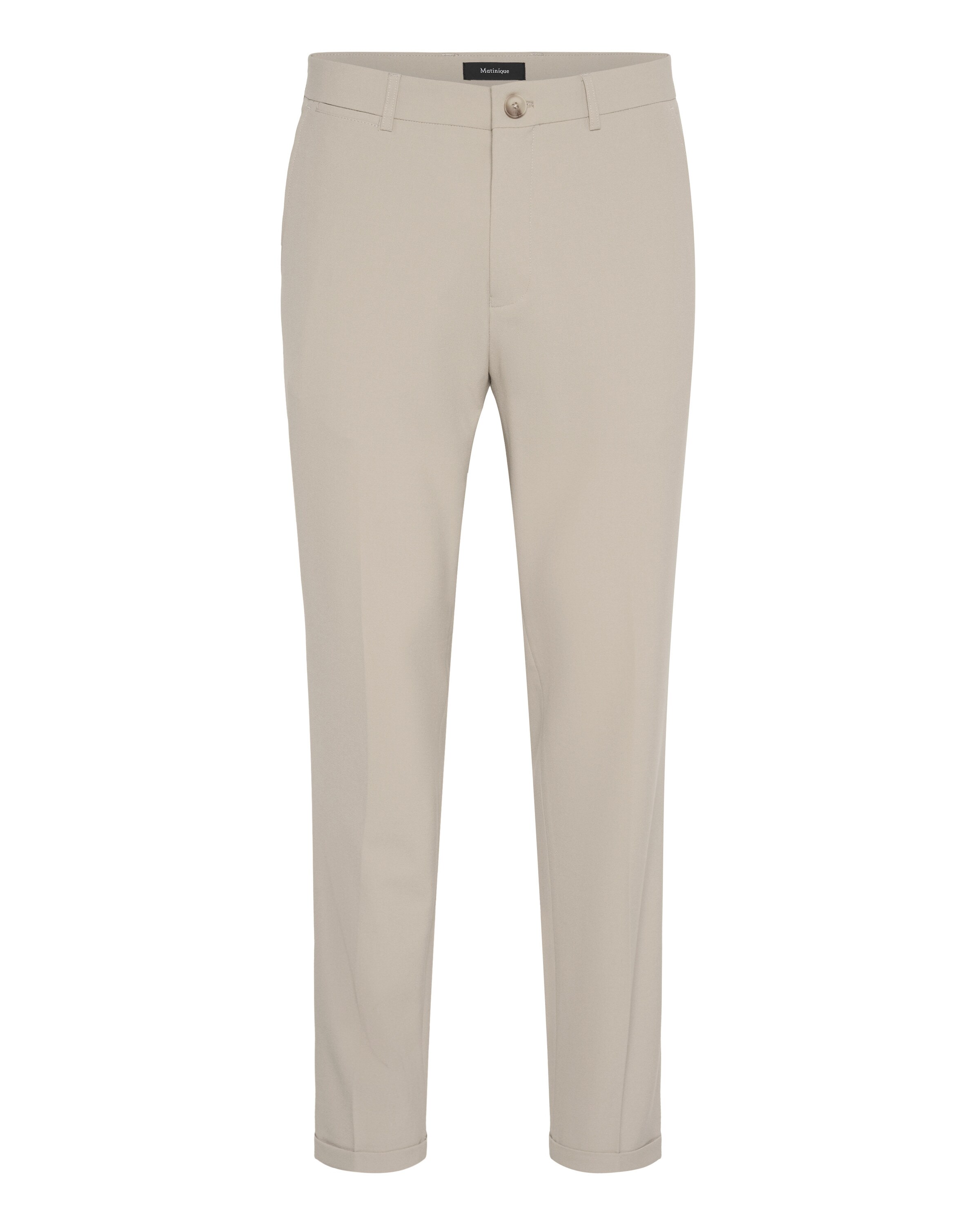 Matinique Slimfit Bukser 'Liam' i beige: forside