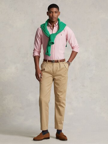 Polo Ralph Lauren Слим Рубашка в Ярко-розовый