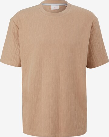 T-Shirt s.Oliver en marron : devant