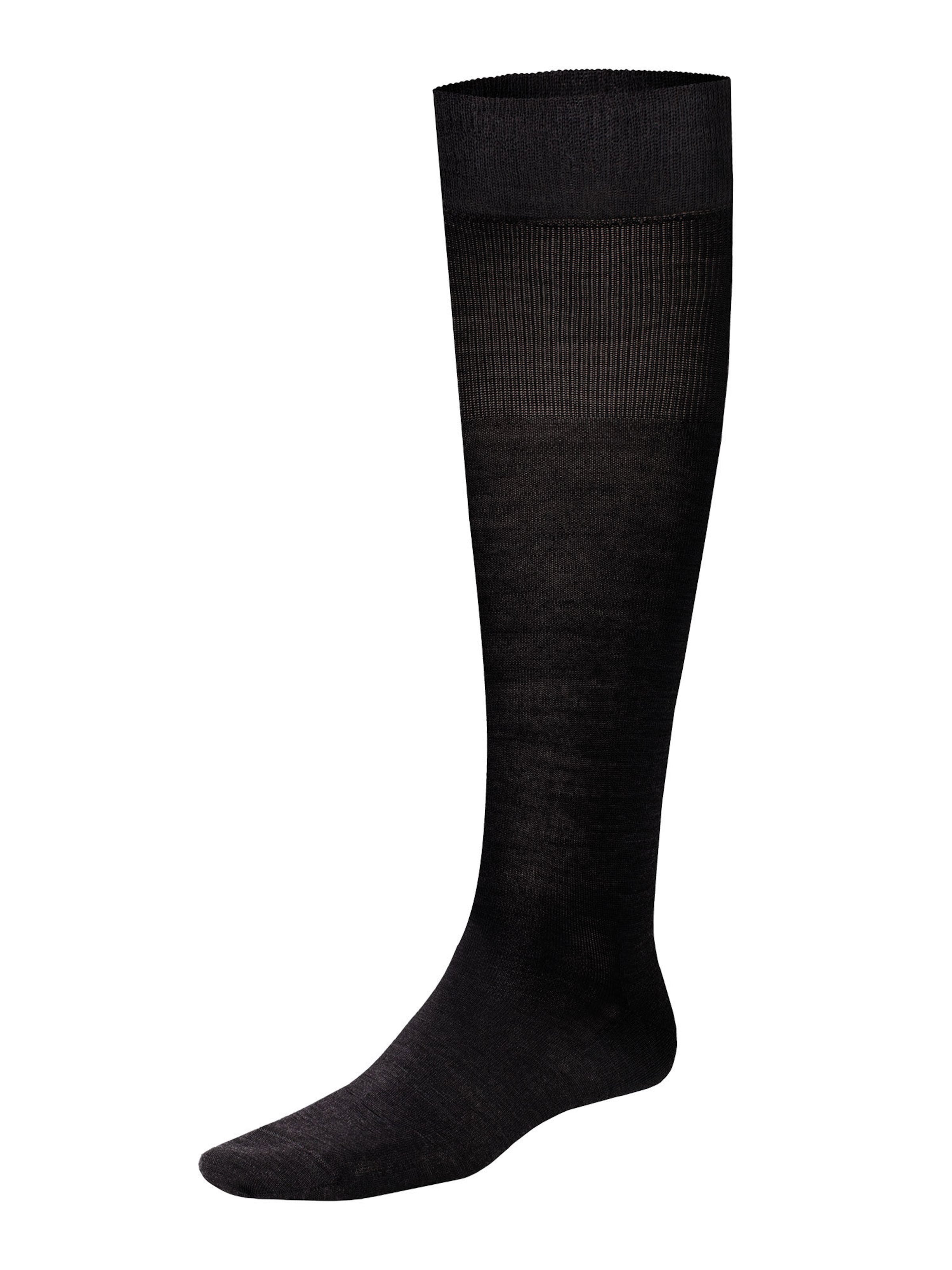 KUNERT Kniestrümpfe 'Gary' in Grau: Vorderseite