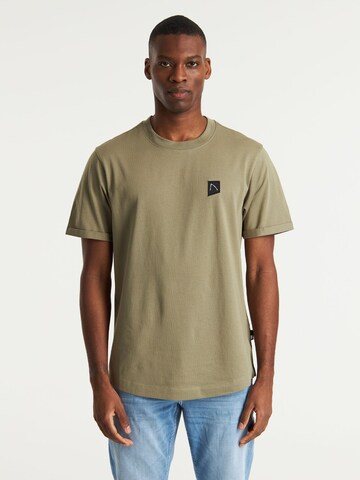 CHASIN' Shirt 'Bro' in Green: front