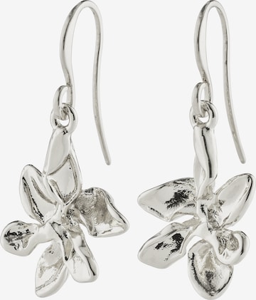 Boucles d'oreilles 'Riko' Pilgrim en argent : devant