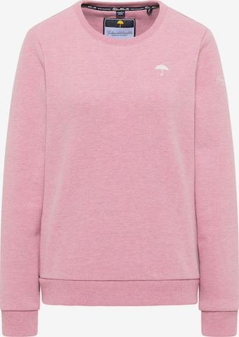 Schmuddelwedda Sweatshirt 'Yasanna' in Roze: voorkant