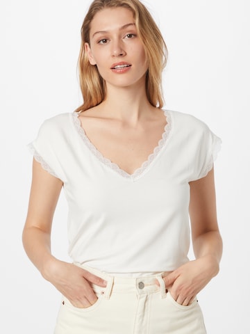 ABOUT YOU - Camiseta 'Therese' en blanco: frente