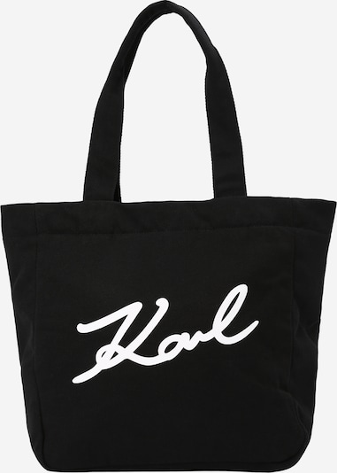 Karl Lagerfeld Shopper in Black / White, Item view