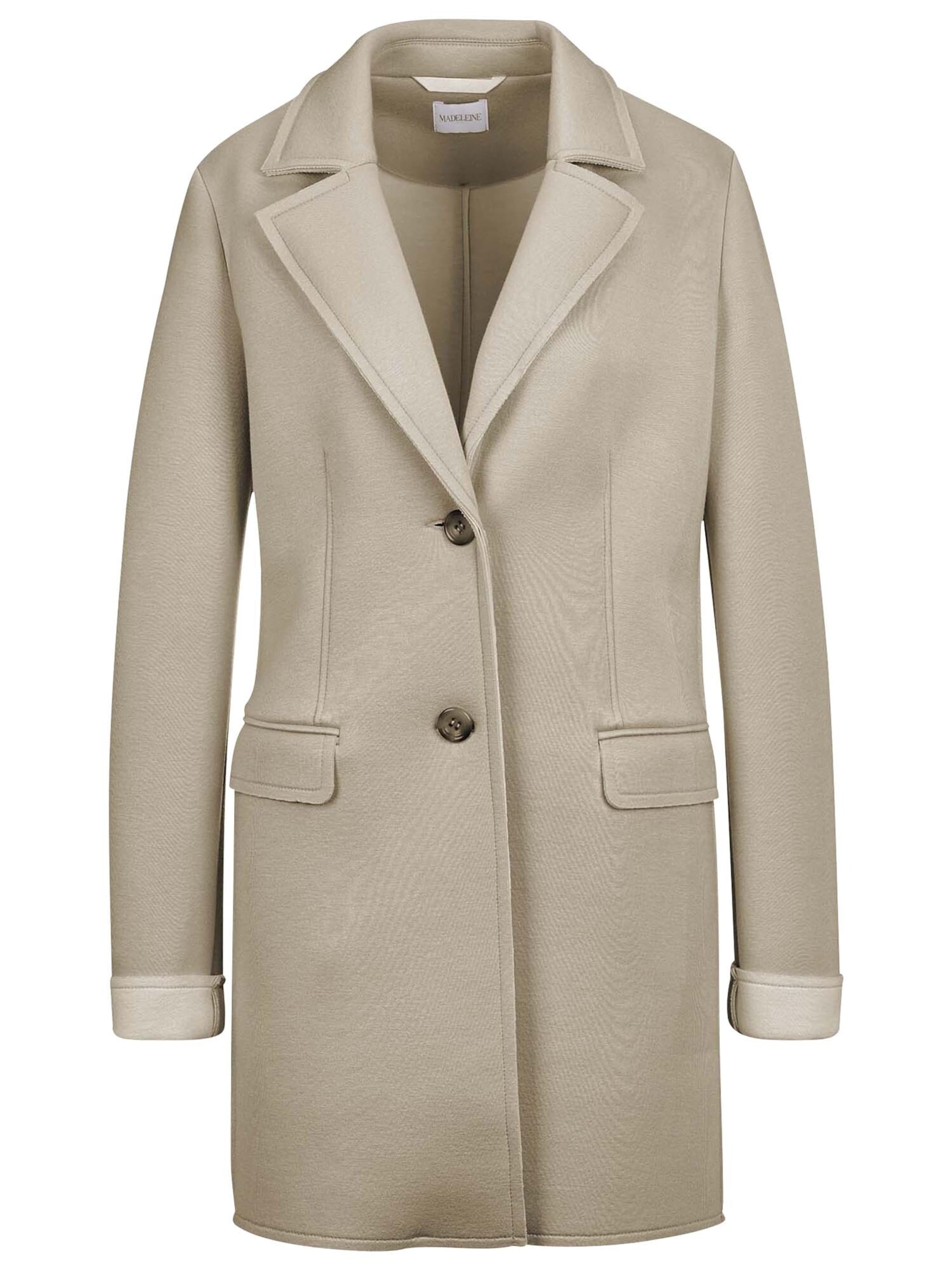 MADELEINE Tussenmantel in Wit: voorkant