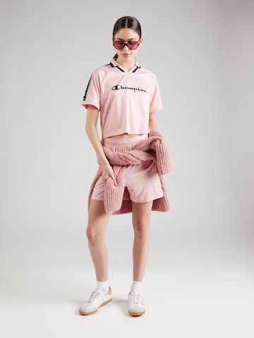 Champion Authentic Athletic Apparel Koszulka w kolorze różowy