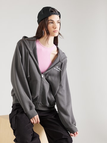 HOLLISTER Sweatjacke 'EMEA' in Grau: predná strana