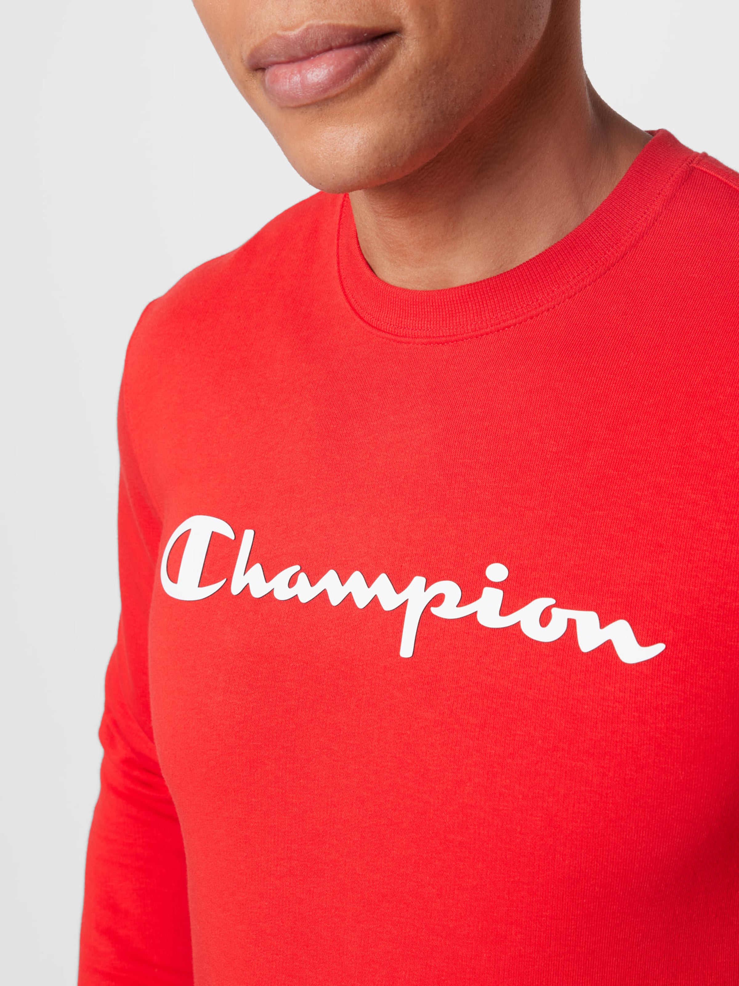 Sweats Sweat-shirt Champion Authentic Athletic Apparel en Rouge 