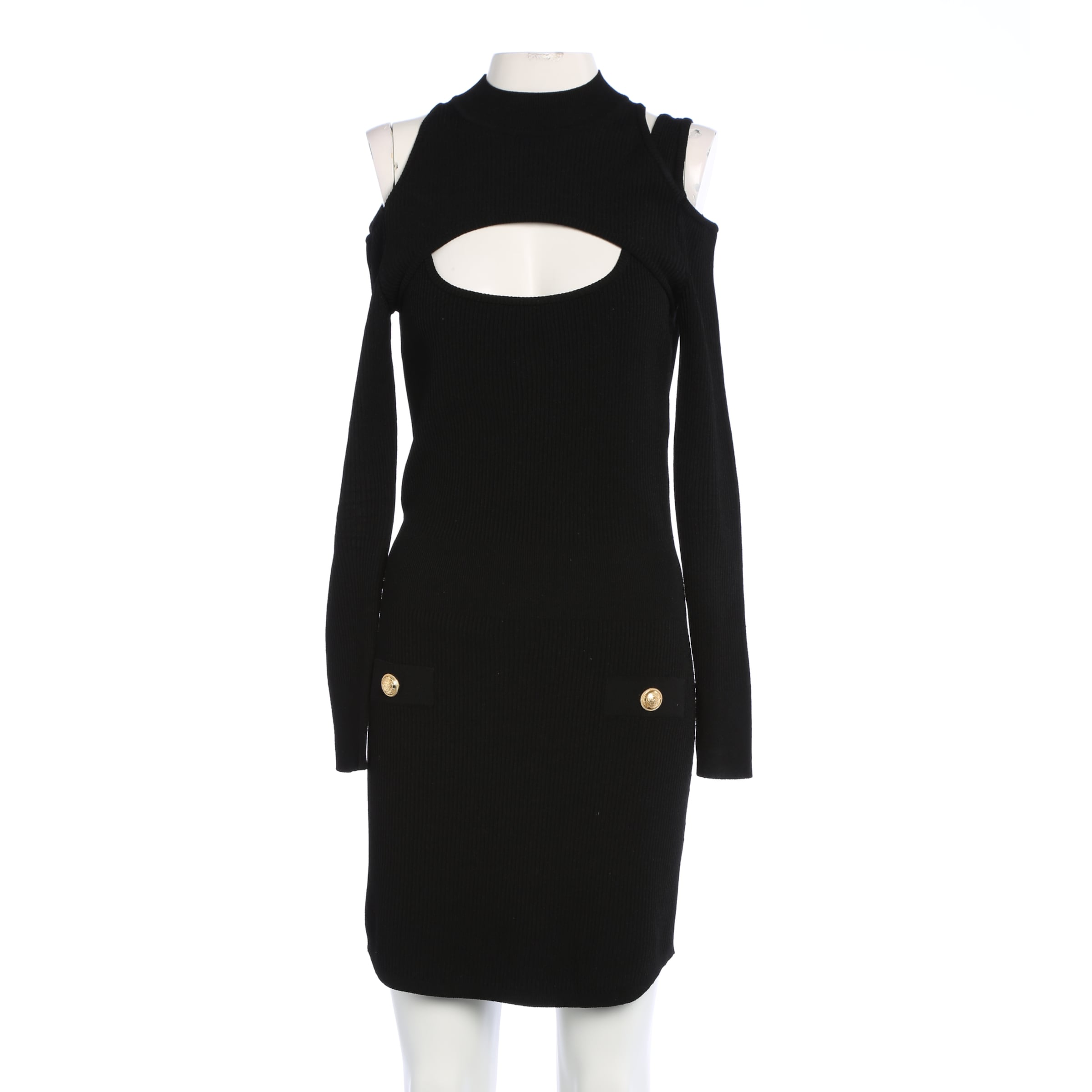 Balmain Dress in M in Black: front
