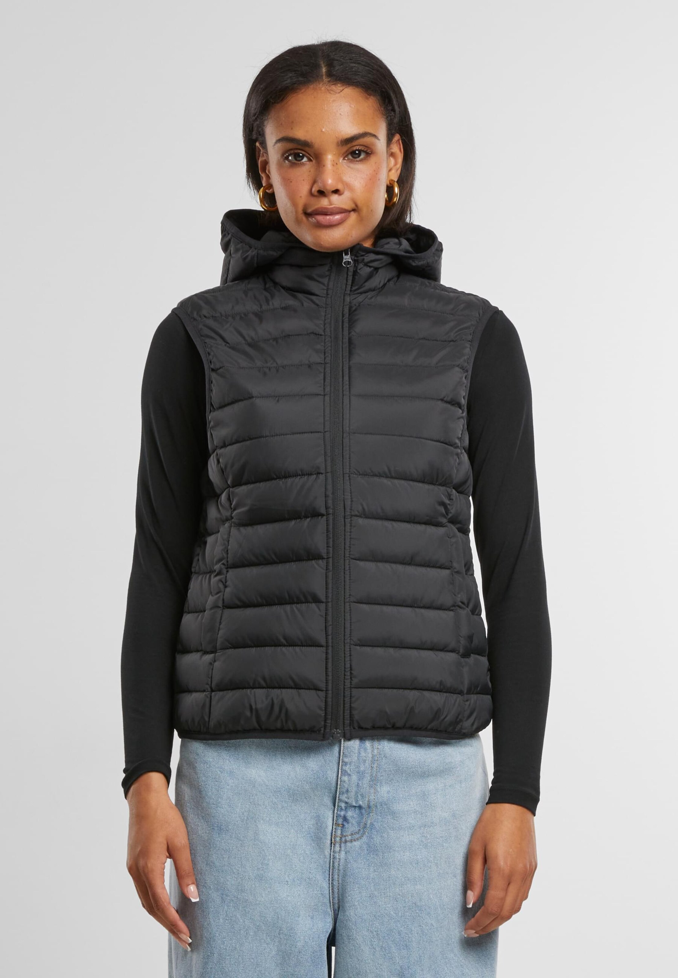 Urban Classics Vest in Black