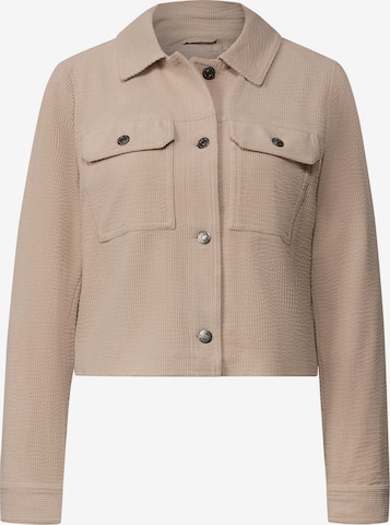 Street One Studio Between-Season Jacket in Beige: front